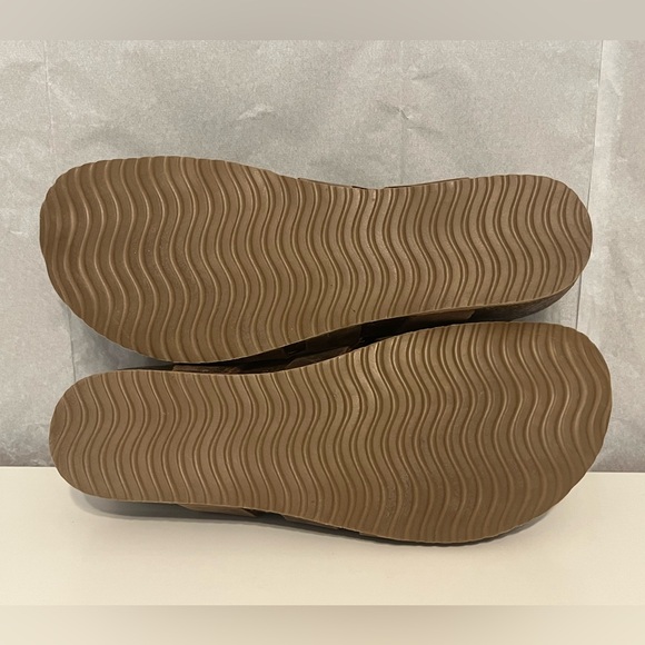 BIONATURA Solo Mary Jane Closed Toe Leather Sandals Cork Heel adjustable Sz 39/8 - Picture 9 of 9